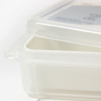 冷凍保存容器 モノクロ 1セット（1個×2） LAKOLE/ラコレ