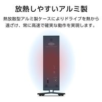 LaCie 外付けHDD 24TB d2 Professional 熱放散型アルミ製ケース STHA24000800 ラシー 1個（直送品）