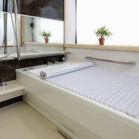 東プレ 風呂ふた シャッター式 75×150cm ブルー イージーウェーブネオ 4904892096119 1個