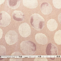 Modern Field モダンフィールド 綿麻プリント ドット プリント生地 グレー 巾約108cm×4mカット IBK99201-2D-（直送品）