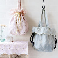 綿ローン 両耳スカラップ刺しゅう生地 巾約100cm×4m切売カット B ナチュラル TM8804-B TM8804-B-4M（直送品）