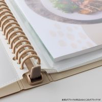 リヒトラブ Roomy クリヤーブック<ポケット交換式> A4 ブラック N290-24 1冊