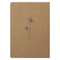 クレールフォンテーヌ フライングスピリット糸綴じノート A5 横罫 クラフト cf103536 1冊（直送品）