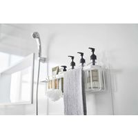 tower（タワー） マグネットバスルームバスケット タワー ワイド ホワイト 3769 1台 山崎実業