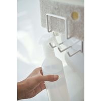 tower（タワー） マグネットバスルームクリーニングツールホルダー タワー ホワイト 4976 1個 山崎実業