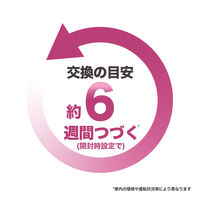 ファブリーズ 車用 イージークリップ ホワイトフローラル 1パック（2個入） 消臭剤 芳香剤 P＆G