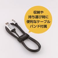 ナカバヤシ Type-C HDMIケーブル 4K60Hz対応 1.5m USD-4K15BK 1本