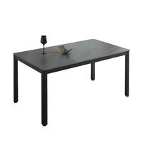 【軒先渡し】後藤家具物産 セラミックテーブル 幅1400×奥行800×高さ710mm  グレー DT-PL-140GY 1台（直送品）