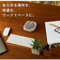 NTT WEB会議用スピーカーフォン インテリジェントビームマイク搭載 「音を仕分けて自分の声だけを届けるNTTの特許技術」 1個（直送品）