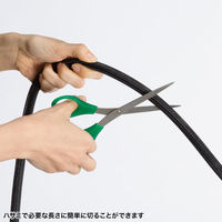 サンワサプライ 編組ケーブルスリーブ(ブラック・2m巻き・内寸直径19mm) CA-SL19BK2 1個