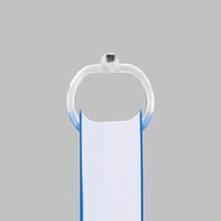 リヒトラブ AQUA DROPs ツイストノート超厚型A5 リーフ100枚 N1640-1乳白 1セット（1冊×5）