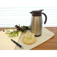 ベストコ 保温卓上ポット ステンレス 1.0L エコdeサーモ ND-4242 1個