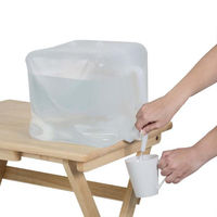 ベストコ ウォータータンク クリア 10L フォールディング ND-9084 1個