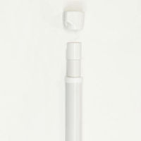 ベストコ 物干し スリム 伸縮竿 105~180cm ホワイト ショート NY-160 1個