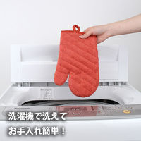 サンベルム ミトン 鍋つかみ 片手 左右兼用 オレンジ K72216 1個