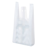 アスクル 箱入レジ袋エコノミータイプ　乳白 8号   400枚入　本体 ・詰替　1セット(本体1箱＋詰替用1個)オリジナル オリジナル