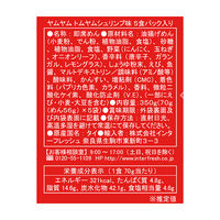 インターフレッシュ yumyum（ヤムヤム） インスタントラーメン トムヤムシュリンプ味 袋麺 1袋（30食：5食入×6袋）