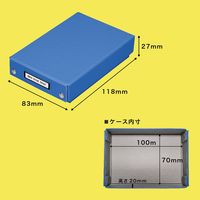 キングジム キングミニ ミニデスクトレー グレー MN4008-GY 1個