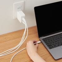無印良品 急速充電器（USB-C 2ポート USB-A） MJ-PD2C1A 良品計画