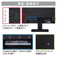 アイリスオーヤマ 21.5インチ液晶モニター ILD-D21FHT-B 1台