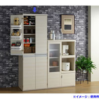 【軒先渡し】フナモコ キッチンストッカー 幅605×奥行445×高さ1800mm キャナルオーク SSC-607 1台（直送品）