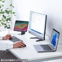 Bluetoothマウス 静音 5ボタン サイドホイール付き MA-BBS523BK 1個 サンワサプライ（直送品）