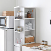 佐藤産業 DOLLY 隙間収納 幅200×奥行450×高さ1600mm ホワイト DOK160-20SS WH 1台（直送品）