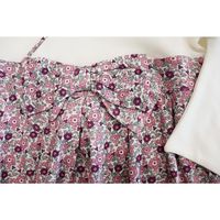 Aenak（アエナック）ボトム花柄ロンパース ピンク 80cm 1着 ROK