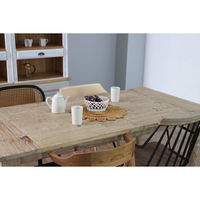 【軒先渡し】UP ダイニングテーブル マダム 幅1597×奥行800×高さ720mm ベージュ 54683080 1台（直送品）