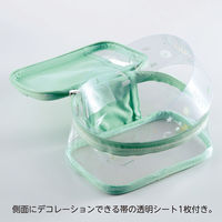 リヒトラブ myfa 推し活 ぬいぐるみポーチ デコレーションボックスポーチ コーラルレッド A3306-3 1個（直送品）