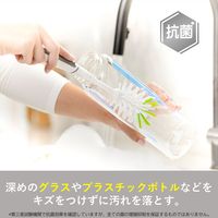 スリーエム（3M）スコッチブライト ボトル＆グラスブラシ 抗菌 キズつけない 水あか ヌメリ K-503J（1本入）