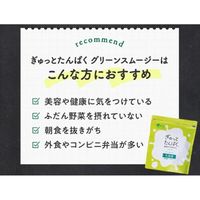ぎゅっとたんぱくグリーンスムージー 1個 不二製油