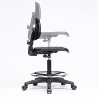 サンワサプライ 作業用ワークチェア ブラック SNC-T166BK 1脚（直送品）