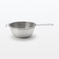 無印良品 ステンレス 手付きザル 約幅19.5×長さ34cm 良品計画