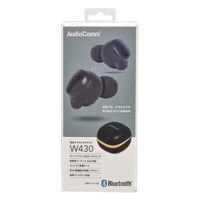 オーム電機 完全ワイヤレスホン W430 黒 03-2888 1個