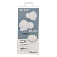 オーム電機 完全ワイヤレスホン W430 白 03-2887 1個