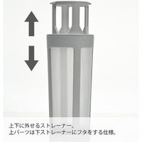 HARIO (ハリオ) フィルターイン コーヒーボトル 650ml ペールグレー FIC-70-PGR 1個