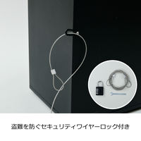 山善 YAMAZEN 宅配ボックス 2枚扉 TPB-2（M） （上段:ポスト投函サービス対応 下段:宅配商品投入可能） 1台