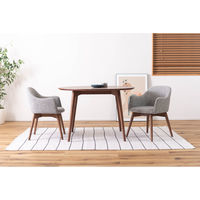 東谷 ROOM ESSENCE カラメリ チェア グレー KRM-010GYB 1脚（直送品）