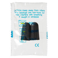 【耳栓】丸紅フォレストリンクス「現場のチカラ」耳栓 ブラック 1セット（100組：1組×10袋×10袋） オリジナル