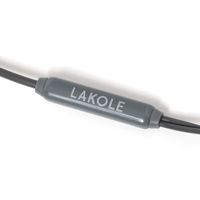 ワイヤーイヤフォン ブラック LAKOLE/ラコレ