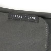 【LAKOLE/ラコレ】 ポータブルケース（A4） チャコール