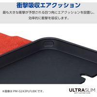 Galaxy A55 5G(SC-53E)/レザーケース/手帳型/UltraSlim/薄型/磁石付き/ネイビー PM-G243PLFUNV