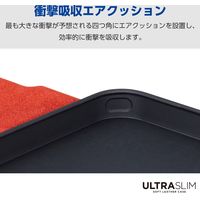 Xperia 10 VI SO-52E ケース レザー 手帳型 超軽量 薄型 ブラック PM-X241PLFUBK エレコム 1個（直送品）