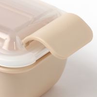 ドーム型ランチボックス（560ml） ベージュ LAKOLE/ラコレ