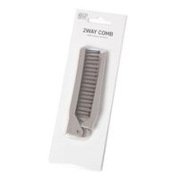 2WAYコーム グレー LAKOLE/ラコレ