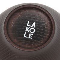 SMOKY塗分け汁椀 スモーキーブルー LAKOLE/ラコレ