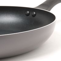 【LAKOLE/ラコレ】 フッ素加工フライパン（26cm）チャコール