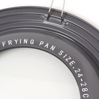 スタンドフライパンカバー（24～28cm）チャコール LAKOLE/ラコレ