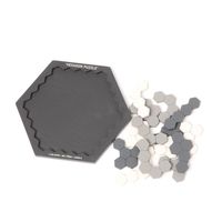 ウッドハニカムパズル グレー LAKOLE/ラコレ